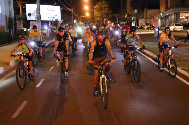 Passeio ciclístico noturno movimenta Franca nesta quinta-feira, 5