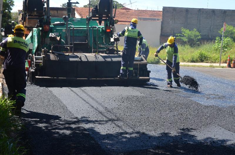 Avenida Eufrásia Monteiro Petráglia recebe recapeamento a partir desta quinta, 11