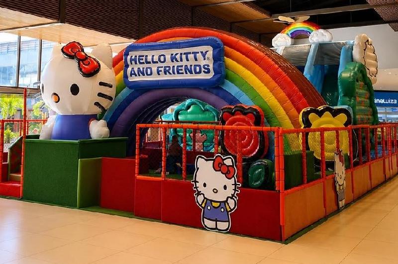 Ícone da cultura pop, Hello Kitty ganha parque indoor no Franca Shopping